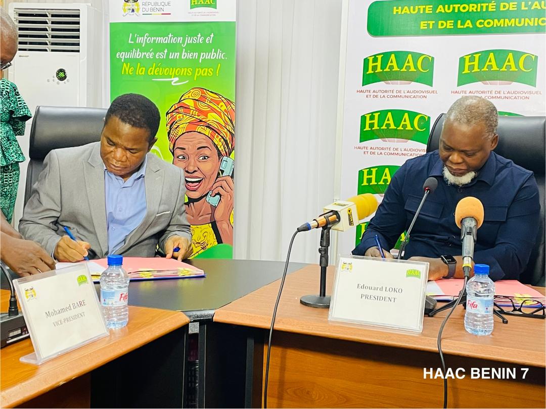Médias au Bénin: La radio " La Voix des Enfants" signe sa convention avec la HAAC