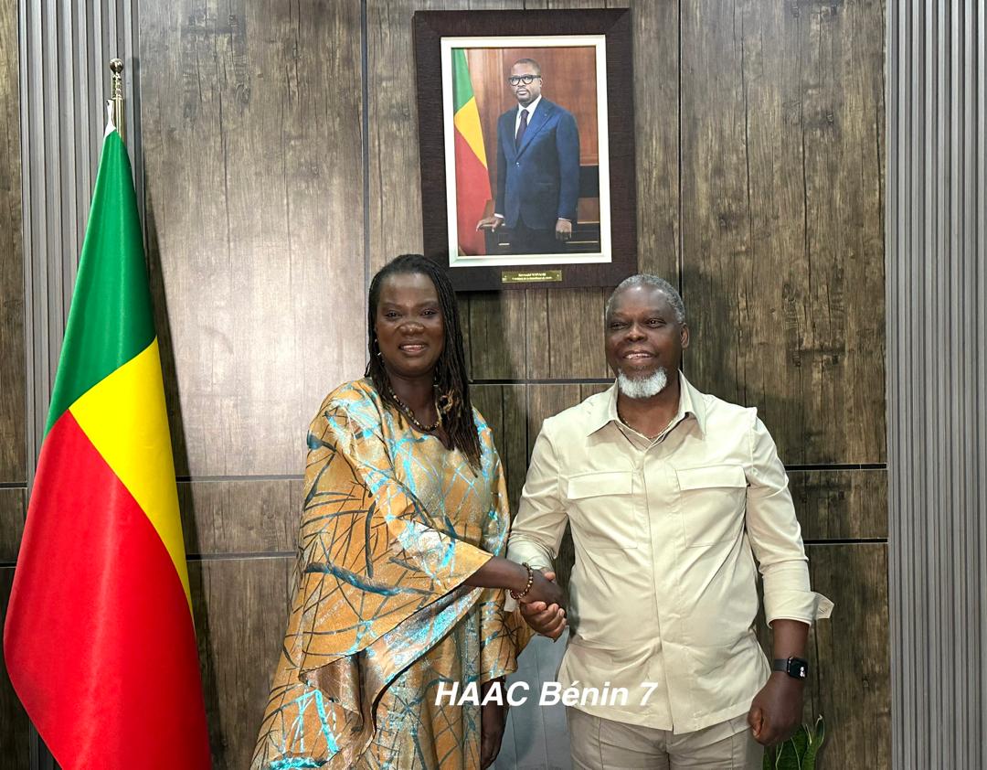 HAAC-ONU: le renforcement de la collaboration au cœur des échanges entre le Président Edouard LOKO et la Coordonnatrice résidente du Système des Nations Unies au Bénin
