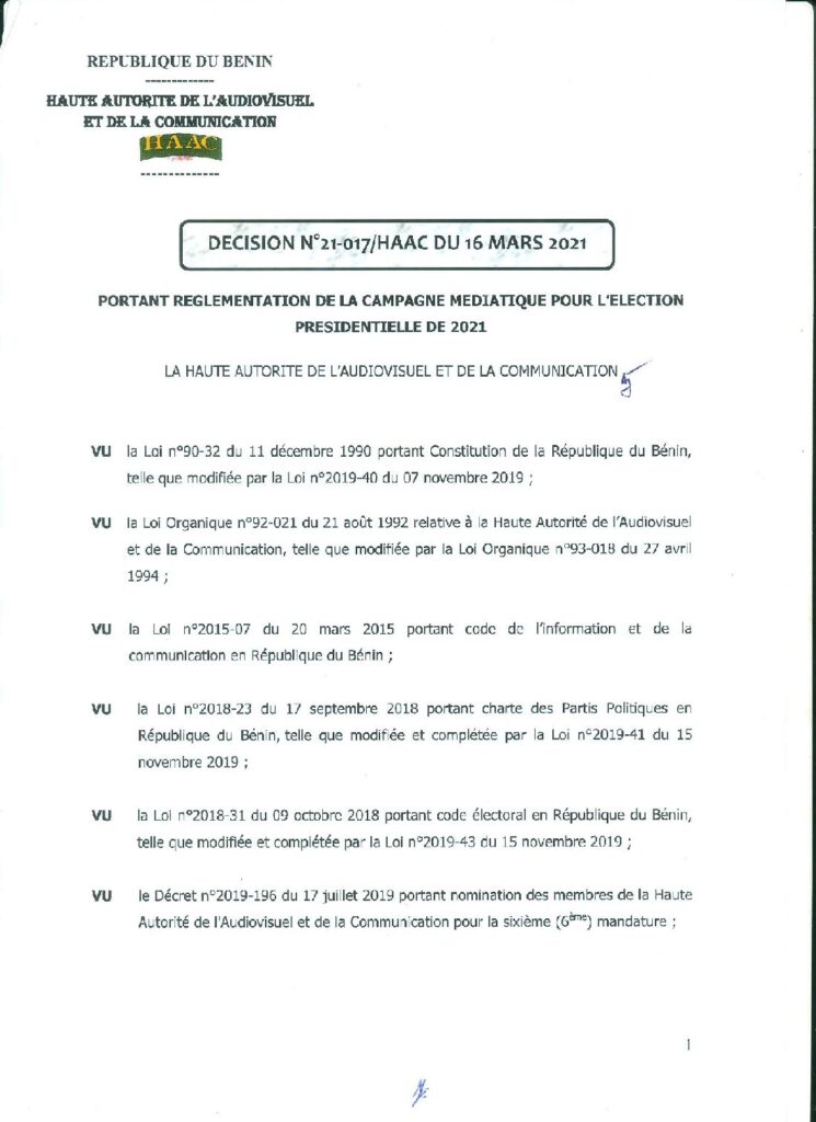 thumbnail of Decision-N°21-017-HAAC-du-16-Mars-2021-portatnt-reglementation-de-la-campagne-mediatiqe-pour-lelection-presidentielle-de-2021